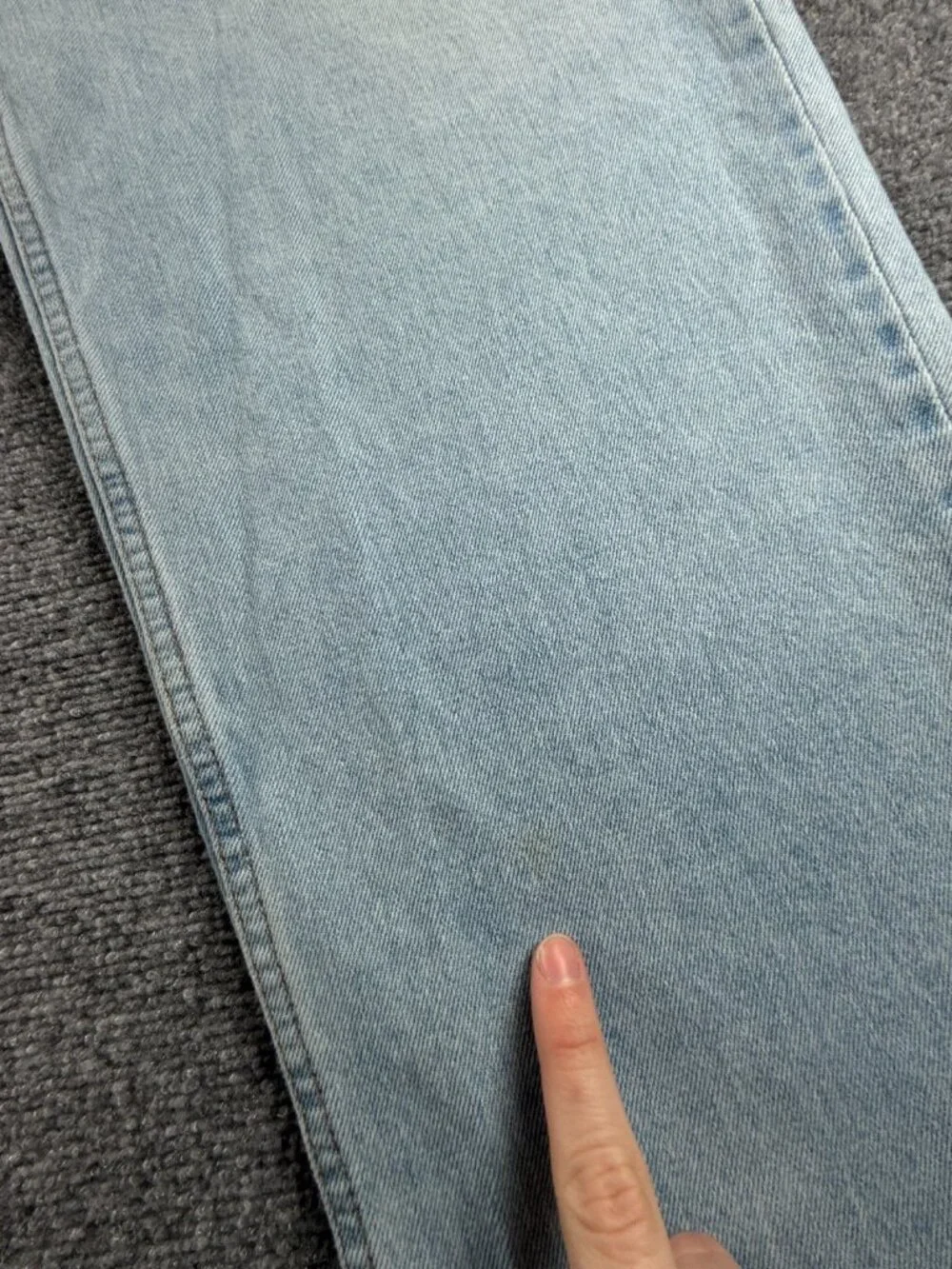 VTG Levi's Silver Tab Blue Jeans Unisex Denim Loose Fit Cotton Y2K ACTL 34x31.5